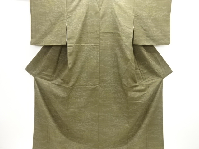 JAPANESE KIMONO / YUKI TSUMUGI / WOVEN PINE